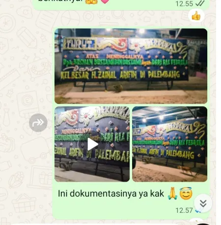 Pengiriman Papan Bunga Duka Banjar