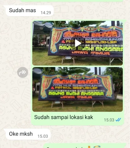Pengiriman Papan Bunga Banjar